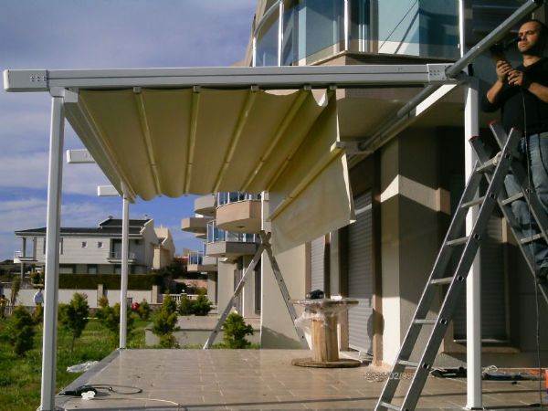 Raylı Tente Raylı Tente